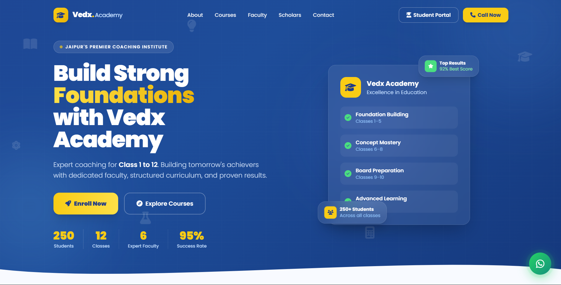 VEDX ACADEMY Project